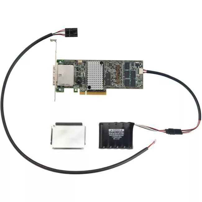 LSI LSI00335 8 External Port 6 Gb/s SAS Controller - L5-25421-22 / SAS 9286CV-8ECC SGL
