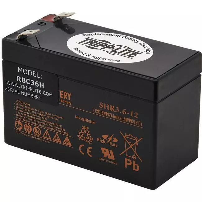 Tripp Lite RBC36H UPS Battery Pack for Select AVR550U/AVR550U UPS