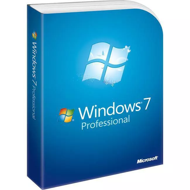 Microsoft FQC-04649 Win 7 Pro SP1 64-bit DVD Operating System - Single Pack