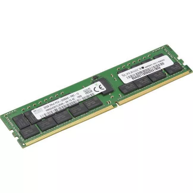 Supermicro MEM-DR432L-HL01-ER32 32 GB DDR4-3200 ECC Reg DIMM 2Rx4 Server Memory - Hynix