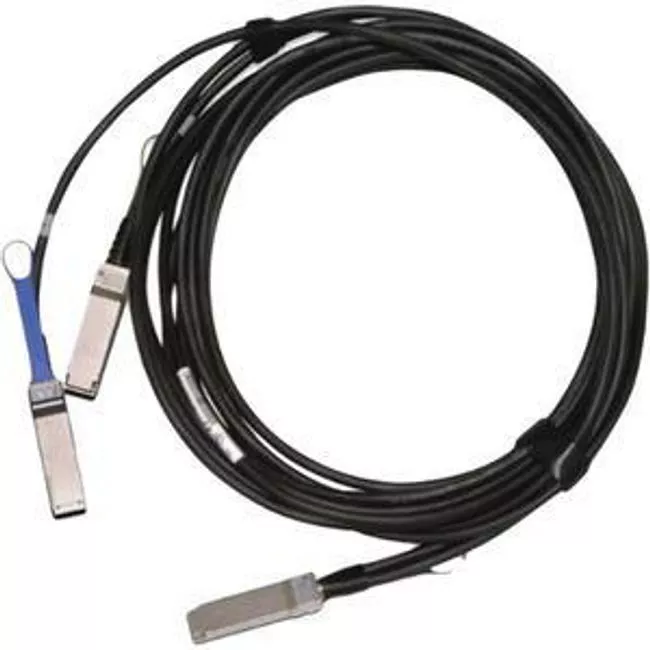 NVIDIA MCP7H00-G002R30N 2m Passive Copper Hybrid Cable - CA-N - 100 GbE to 2x 50 GbE
