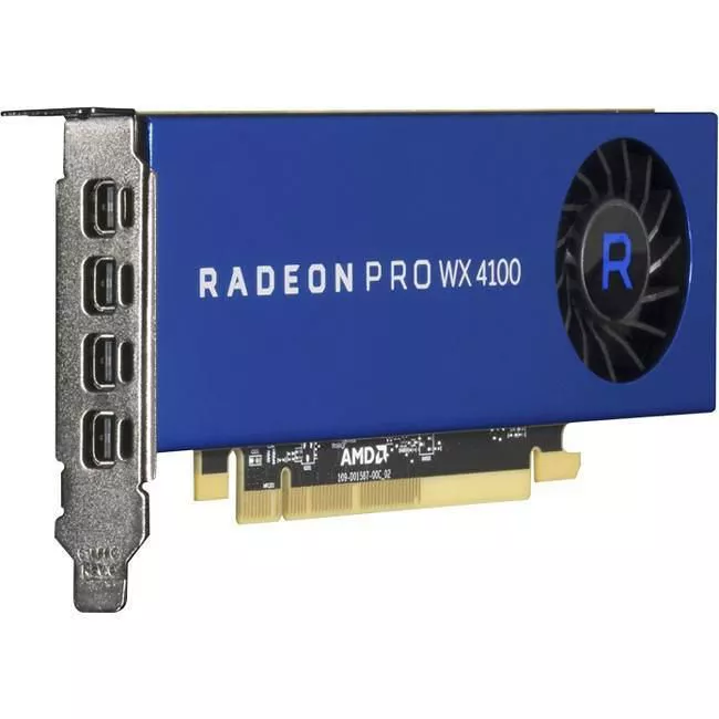 HP Q1K36C Radeon Pro WX 4100 Graphic Card - 4 GB GDDR5 - LP