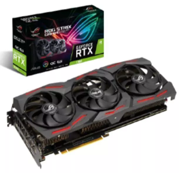 ASUS ROG-STRIX-RTX2060-O6G-EVO-GAMING GeForce RTX 2060 EVO OC Ed. 6GB GDDR6 Gaming Graphics Card