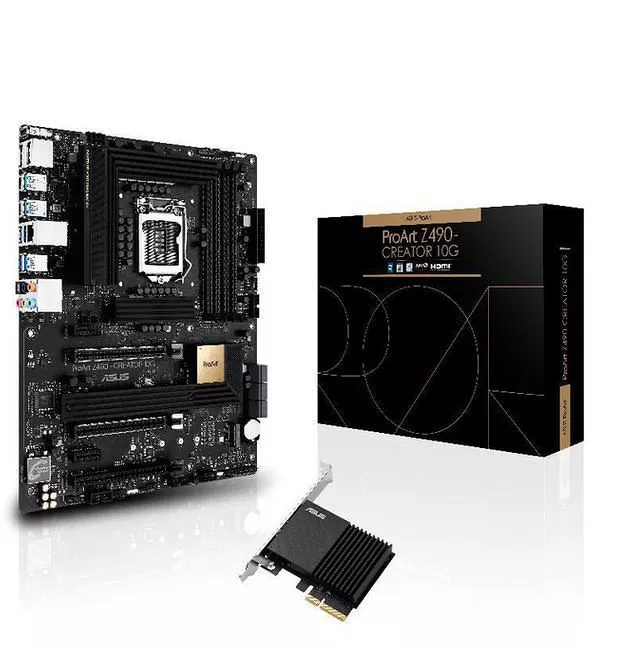 ASUS PROART Z490-CREATOR 10G ATX motherboard Intel Z490 Chipset LGA 1200