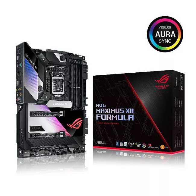 ASUS ROG MAXIMUS XII FORMULA ATX gaming motherboard Intel Z490 Chipset LGA 1200