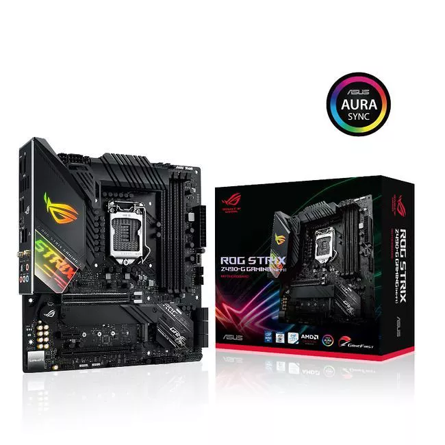 ASUS ROG STRIX Z490-G GAMING (WI-FI) SFF Micro ATX Gaming Motherboard Intel Z490 Chipset LGA 1200