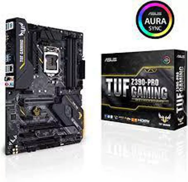 ASUS TUF Z390-PRO GAMING Desktop Motherboard - 1x Socket H4 LGA-1151 - Intel Z390 - 4x DDR4 - RAID - 2x M.2 - 3x PCIe x16 - ATX