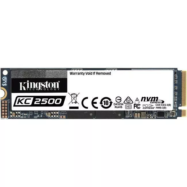 Kingston SKC2500M8/500G KC2500 SSD - 500 GB - Internal - M.2 2280 - PCIe NVMe 3.0 x4