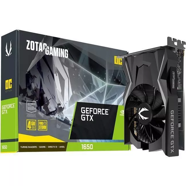 ZOTAC ZT-T16520F-10L NVIDIA GeForce GTX 1650 Graphic Card - 4 GB GDDR6