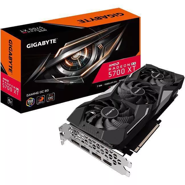 GIGABYTE GV-R57XTGAMING OC-8GD AMD Radeon™ RX 5700 XT GAMING OC 8G 8 GB Graphic Card