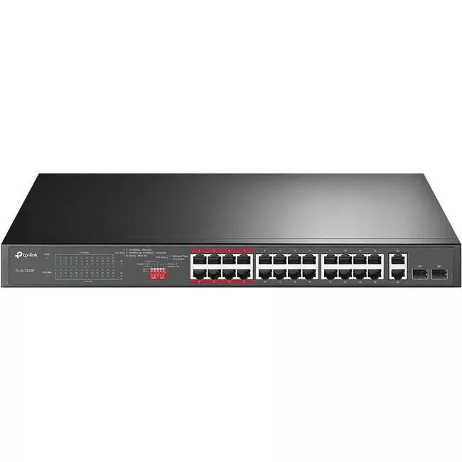 TP-LINK TL-SL1226P - 24-Port 10/100Mbps Fast Ethernet PoE Switch