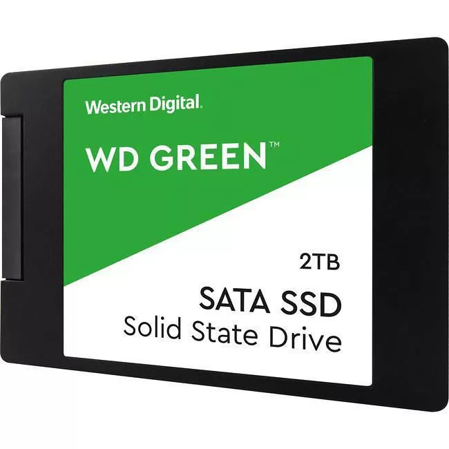 WD WDS200T2G0A Green  2 TB SSD - 2.5" Internal - SATA (SATA/600)