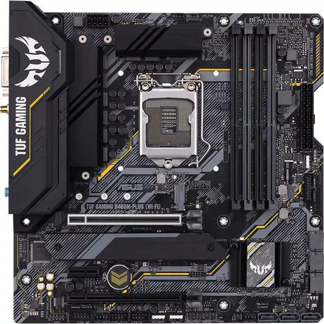 ASUS TUF GAMING B460M-PLUS (WI-FI) Micro ATX motherboard Intel Core processor LGA 1200