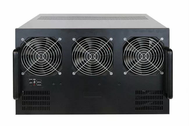 Ledgerware 6GPUMINING 6 GPU Server Case - Mining Kit