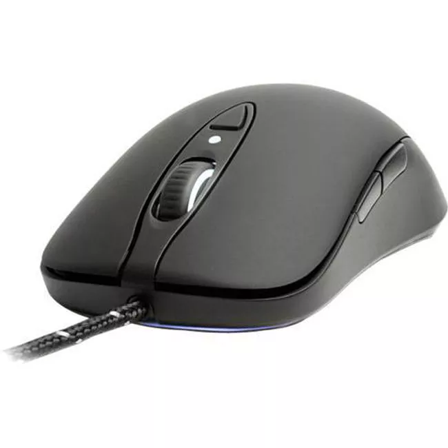 SteelSeries 62155 Sensei RAW Gaming Mouse - Ambidextrous - 5670 dpi - Wired - Rubberized Black