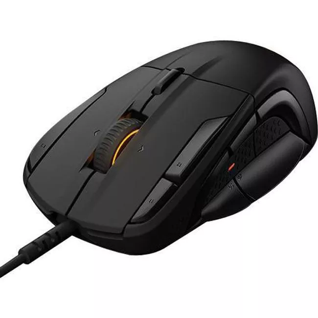 SteelSeries 62051 Rival 500 Gaming Mouse - Wired - Flickdown Switches - Tactile Alerts - 16000DPI