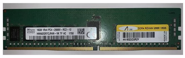 Aplus Link 4A16GDD3R2Y 16GB DDR4-2666MHZ ECC REG MEMORY