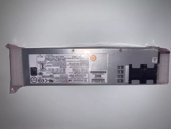 Supermicro PWS-2K05A-1R 1U Titanium Redundant 2000 W Power Supply with PMBUS