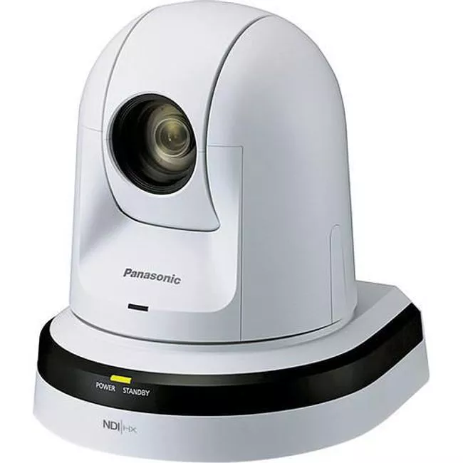 Panasonic AW-HN38HWPJ HD Professional PTZ Camera with HDMI Output and NDI - White