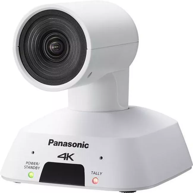 Panasonic AW-UE4WG Wide Angle 4K PTZ Camera with IP Streaming - White