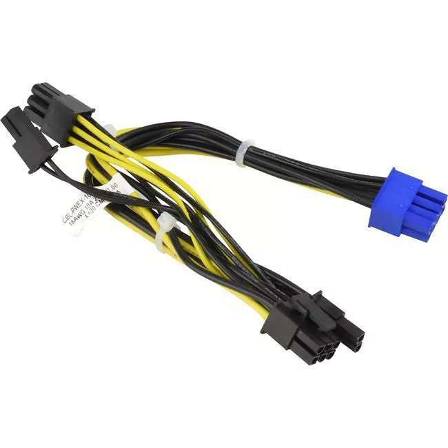 Supermicro CBL-PWEX-1017 Internal Power Cord - 20 cm - 8-Pin CPU to 2x 6+2 Pin PCIe