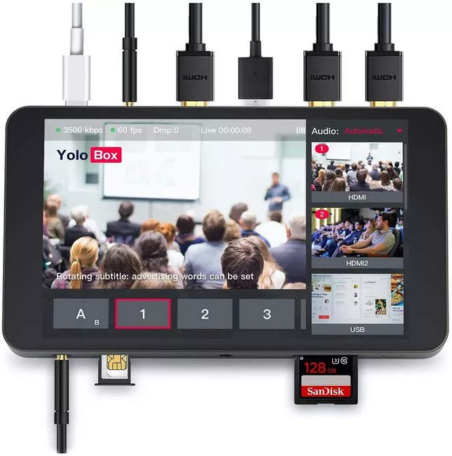 YoloLiv YOLOBOX Portable Live Stream Studio