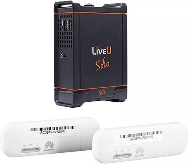 LiveU LUSOLOKIT2 Solo SDI With Solo Connect 2 Modem Bundle