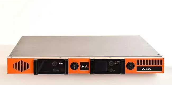 LiveU LU220-ENC LU220 Dual Rack-Mounted Encoder Video Transmit Unit