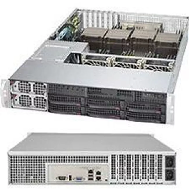 Supermicro SYS-8028B-TR3F 2U Rackmount Server - 4x LGA-2011 Socket R1 - Intel C602J Chipset