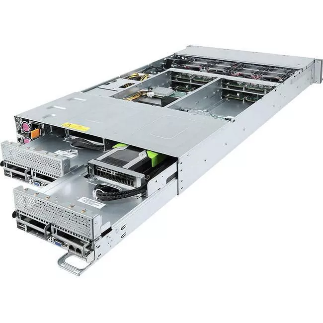 GIGABYTE H231-G20 2U 2 Nodes Barebone - 2x GPU - 4x LGA-3647 Socket P - Intel C621 Chipset