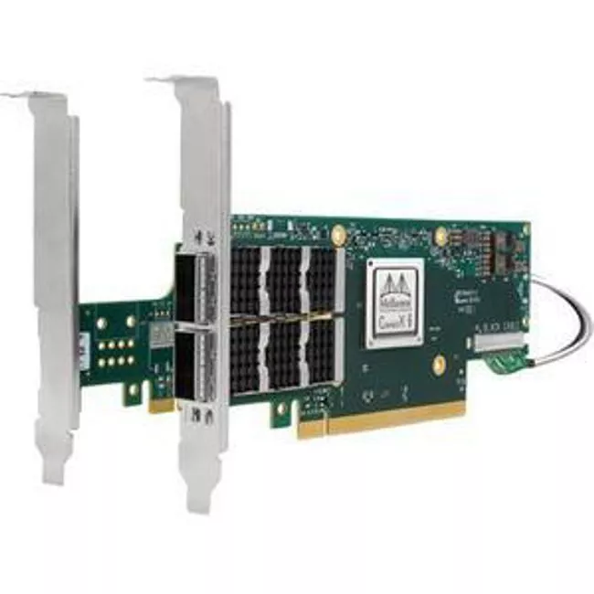 Mellanox MCX613106A-VDAT ConnectX-6 Network Card - 200 GbE - QSFP56 - PCIe 4.0 x16 - 2x Port