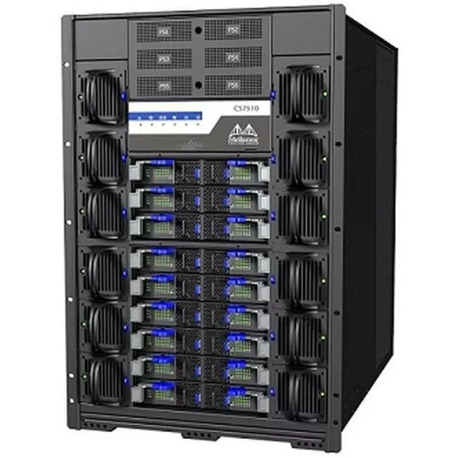 Mellanox MCS7510 Infiniband EDR Switch - 65Tb/s - 324-port  - 6x PSU (N+N) - 12 Fans
