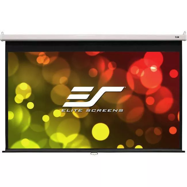 Elite Screens M120HSR-PRO SRM Pro, 120-INCH 16:9, Manual Slow Retract Projector Screen