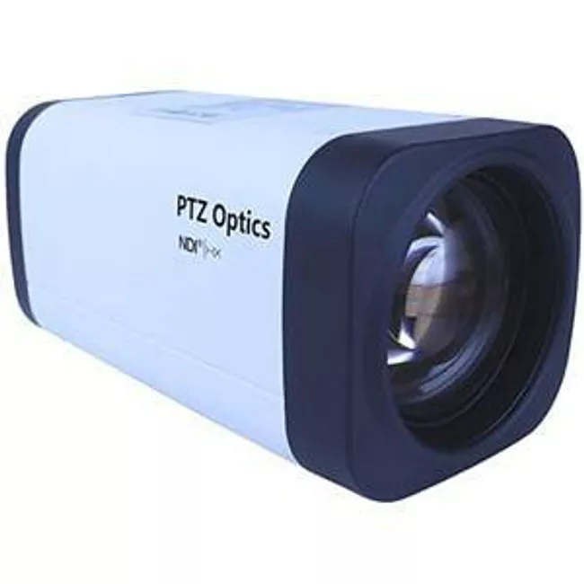 PTZOptics PT12X-NDI-ZCAM 12X 1080p NDI | HX HD-SDI Box Camera White