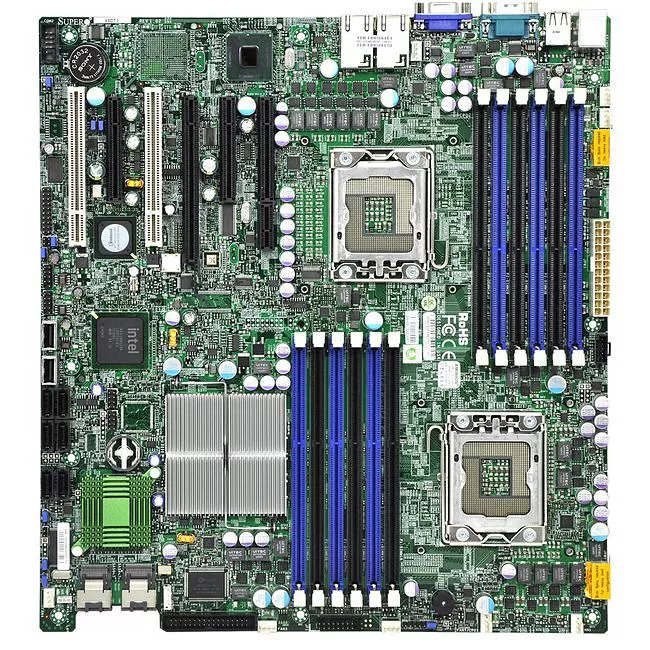 Supermicro MBD-X8DT3-B Server Motherboard - 2x Socket B LGA-1366 - Intel 5520 - 12x DDR3 - RAID - EATX