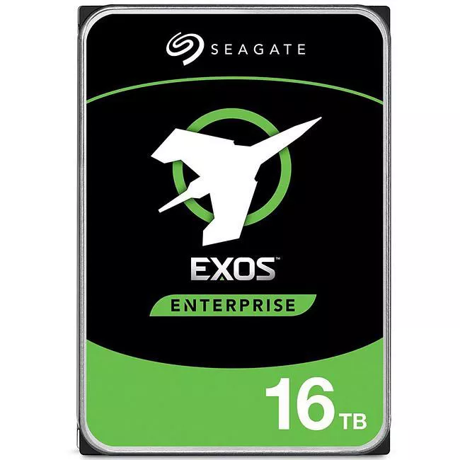 Seagate ST16000NM008G Exos Hard Drive - 16 TB - 256 MB - SATA - 7200