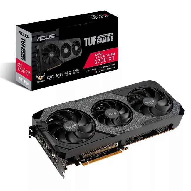 ASUS TUF 3-RX5700XT-O8G-EVO-GAMING TUF Gaming 3 AMD Radeon RX 5700XT OC Graphic Card - 8 GB