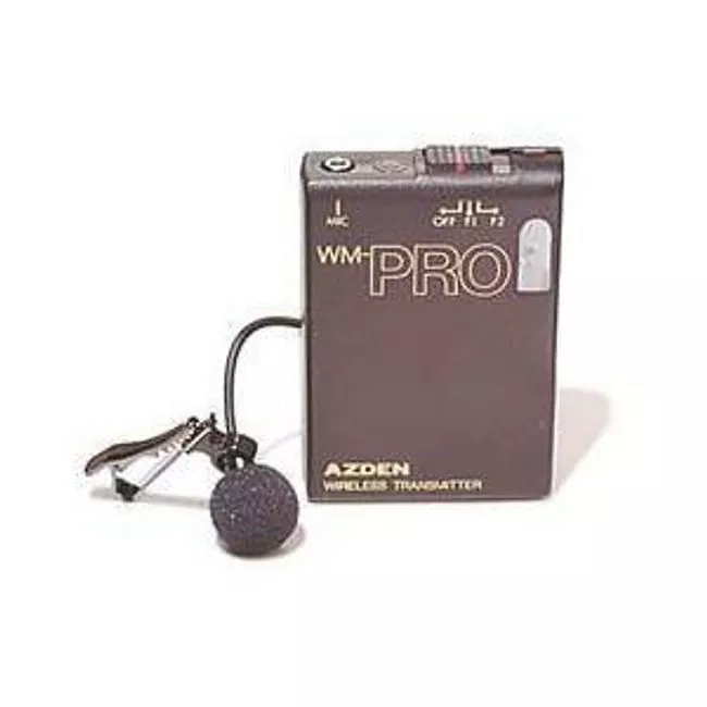Azden WL/T-PRO HF Wireless Transmitter with EX-503 Lapel Microphone