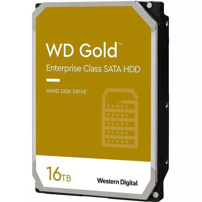 WD WD161KRYZ Gold Hard Drive - 16 TB - 512 MB - 3.5 - SATA - 7200