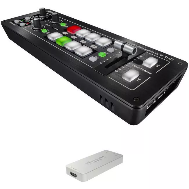 Roland V-1HD-W HD PORTABLE VIDEO SWITCHER BUNDLE