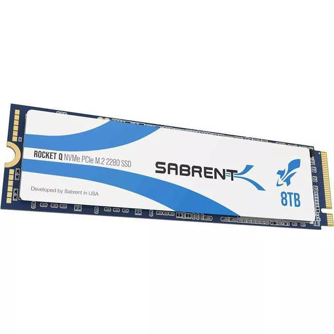 Sabrent SB-RKTQ-8TB Rocket Q SSD - 8 TB - Internal - M.2 2280 - PCIe NVMe 3.0 x4