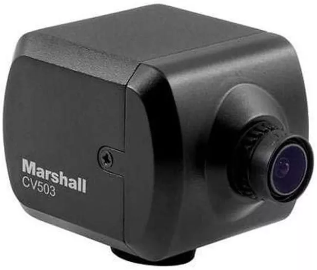 Marshall CV503 Miniature HD Camera 3G/HD-SDI - RS485 Adjustable Audio Embedding