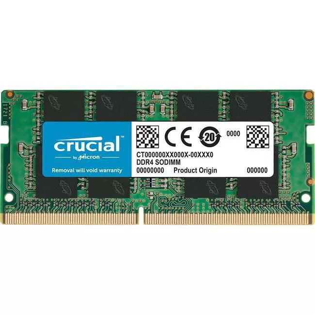 Crucial CT8G4SFRA266 8 GB DDR4-2666 SODIMM SDRAM Unbuffered Memory