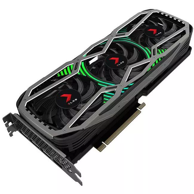PNY VCG309024TFXPPB GeForce RTX 3090 24 GB 2.7 Slot XLR8 Gaming EPIC-X RGB 3x Fan Graphic Card
