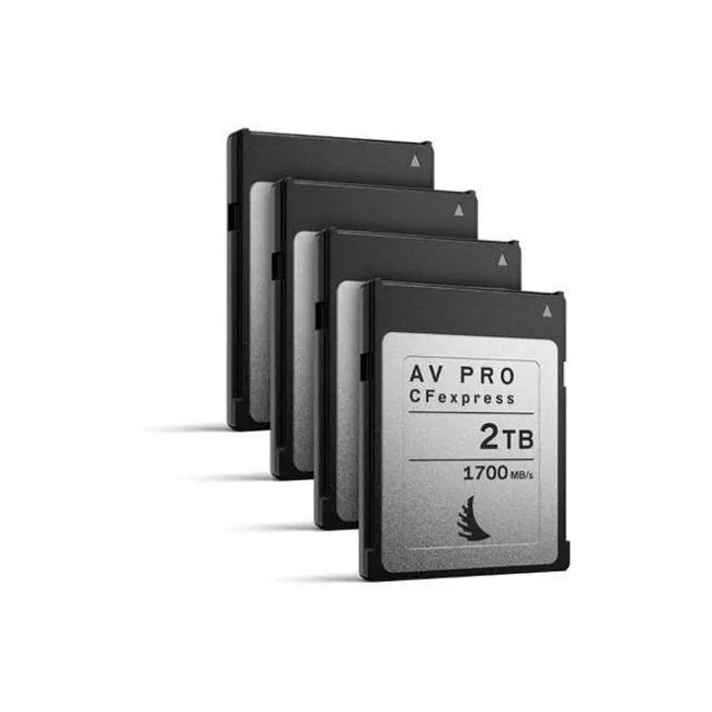 Angelbird AVP2TBCFXX4 AV PRO CFexpress 2 TB | 4 PACK