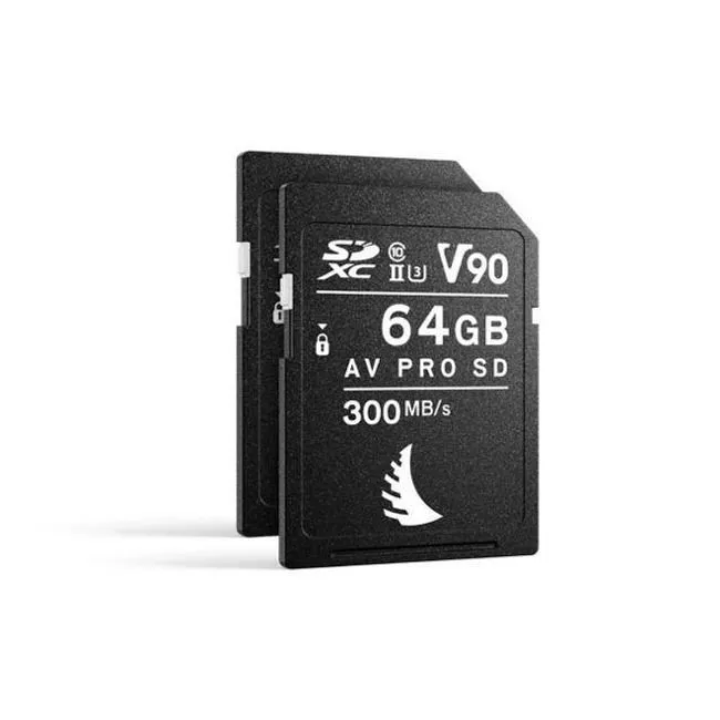 Angelbird MP-R6-064SDV90X2 Match Pack for Canon EOS R6 64 GB V90 | 2 PACK