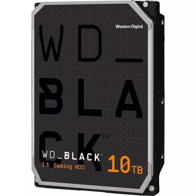 WD WD101FZBX Black Hard Drive - 10 TB - 256 MB - 3.5 - SATA - 7200