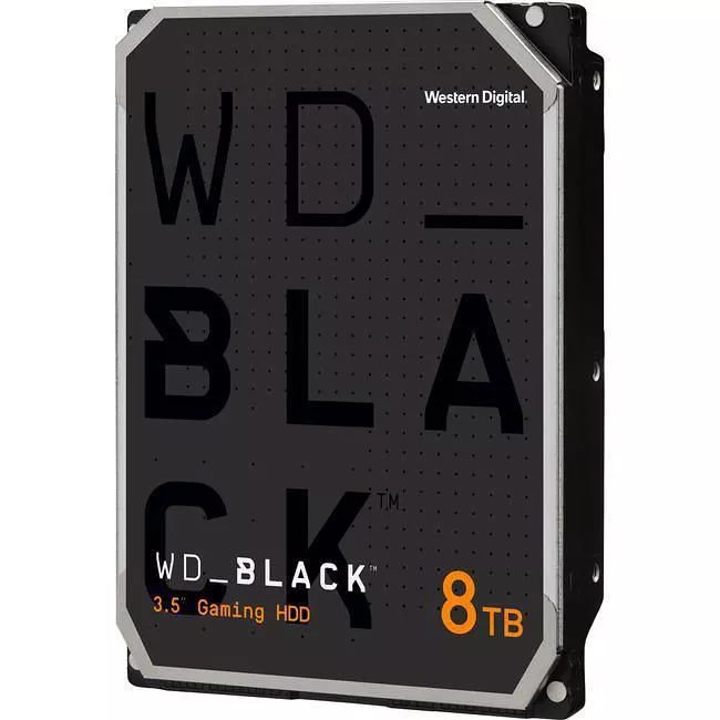 WD WD8001FZBX Black Hard Drive - 8 TB - 256 MB - 3.5 - SATA - 7200