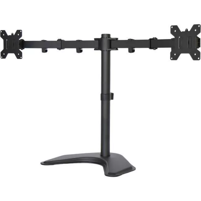 VIVO STAND-V002F Dual LCD Monitor Desk Stand/Mount Free Standing Adjustable 2 Screens up to 24"