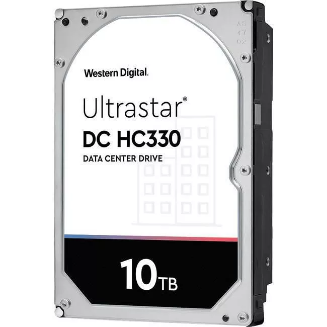 WD 0B42266 Ultrastar Hard Drive - 10 TB - 256 MB - 3.5 - SATA - 7200